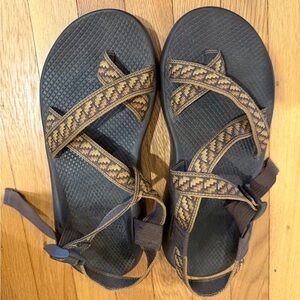 Chaco Sandals with Brown and Tan Pattern